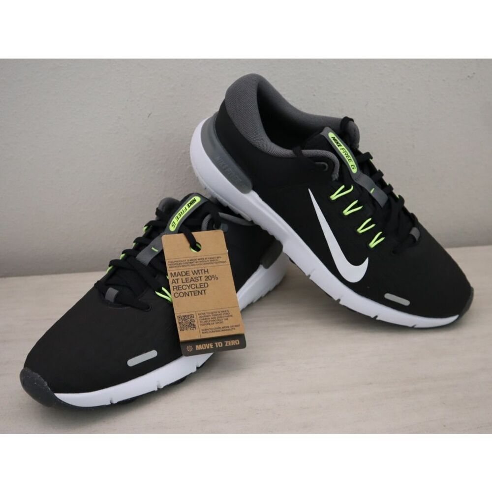 Nike FN0332-001 Men's Sz 12 Women's Sz 13.5 Black/Gray Free Golf NN Shoes
